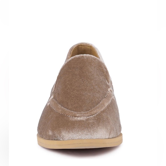 Rag & Co Taupe Luxe Lap Moc Toe Flat Women’s Size 7 Handcrafted - Picture 5 of 13